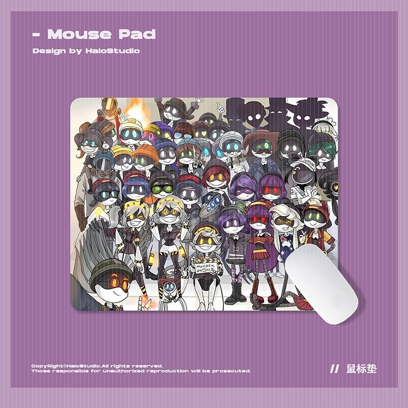 Gaming Keyboard And Mouse - Anime Murder Drones Merch Muismat Bureau