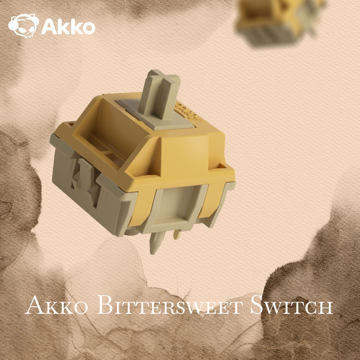 Keyboard Lube Kit - Akko Bittersweet Switch 5-pins 48gf tactiele