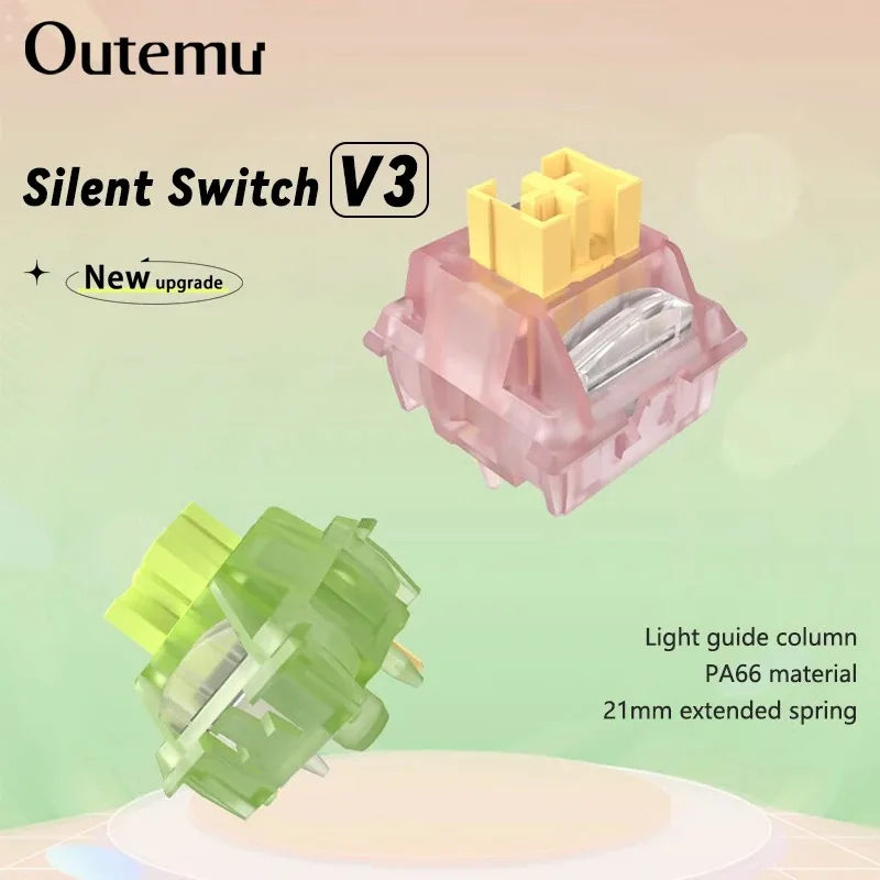 Keyboard Lube Kit - Outemu Silent Peach V3-schakelaar Gesmeerd Stille