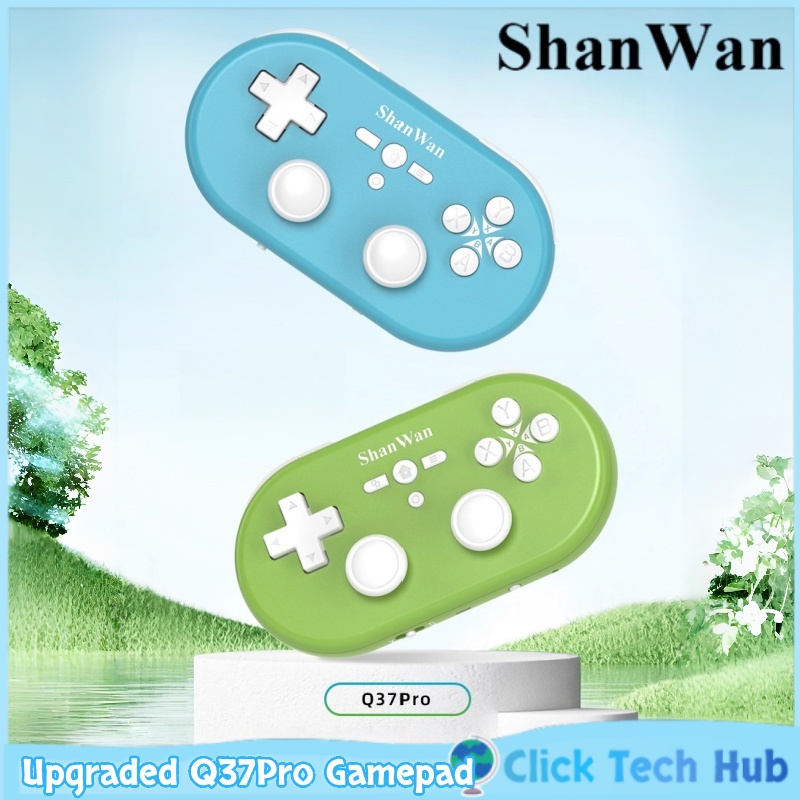 Gaming Keyboard Bluetooth - Verbeterde Shanwan Q37pro Mini draagbare gamingcontroller