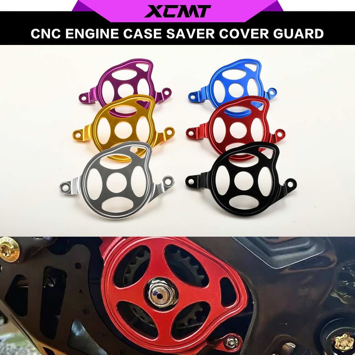 Aluminum Case 65 - Motor Case Guard Cover Protector Voor