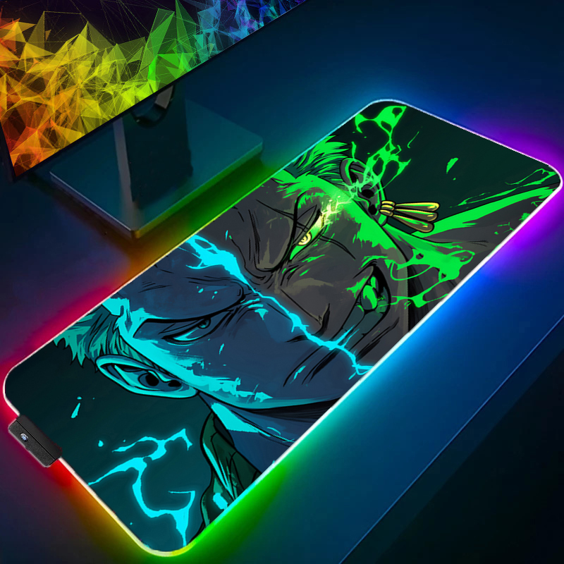 Gaming Keyboard Best - EEN STUK Zoro Muismat RGB Gaming