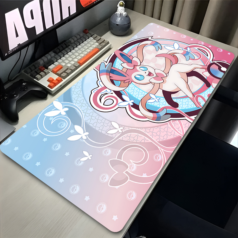 Gaming Keyboard He - Grote roze schattige muismat XXL Gaming