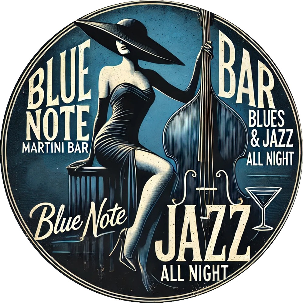 Blue Note Jazz Martini Bar Vin - Brass Weight Plate recensie en prijs