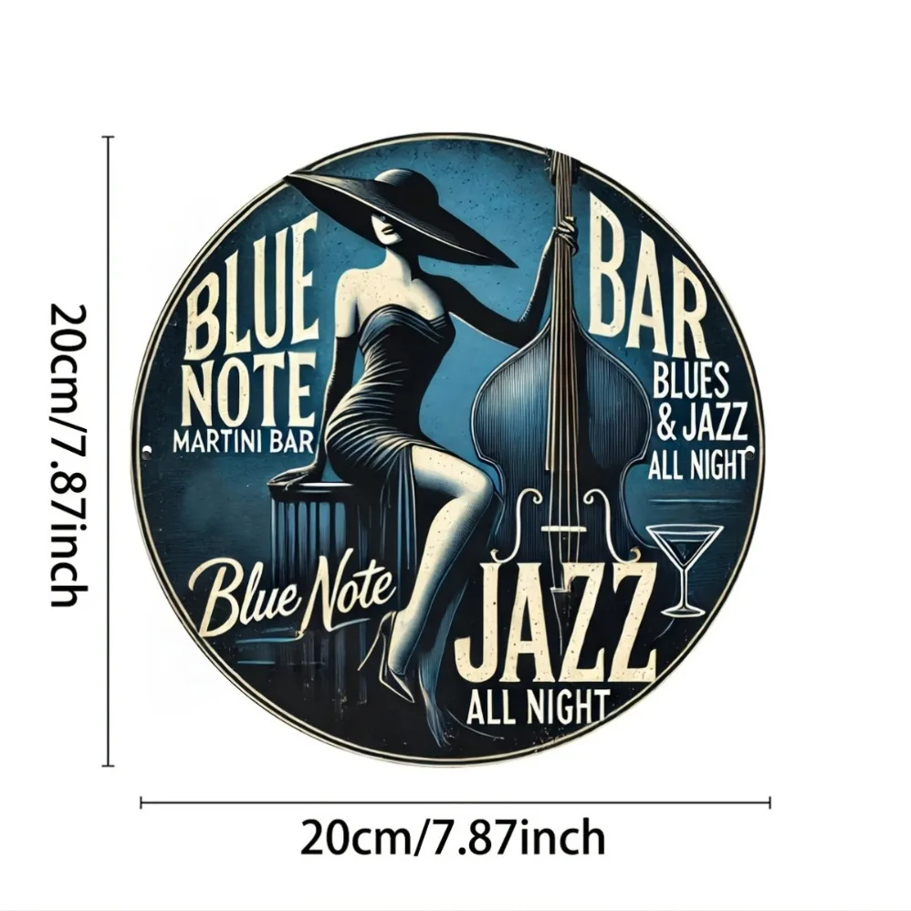 Blue Note Jazz Martini Bar Vin - Brass Weight Plate recensie en prijs