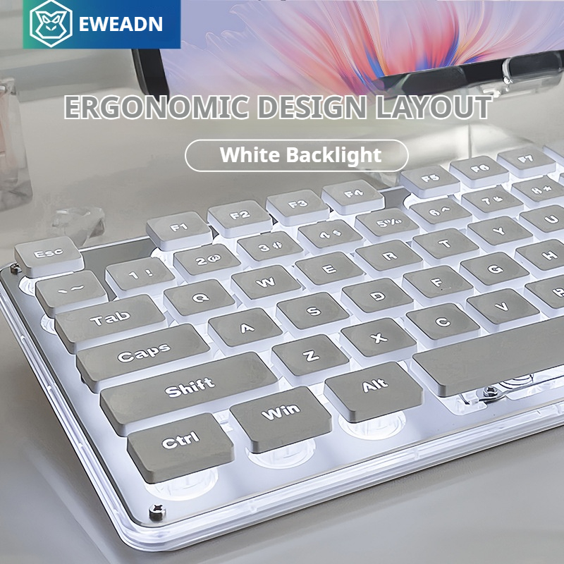EWEADN V3 draadloze Silent Off - Gaming Keyboard Bluetooth recensie en prijs