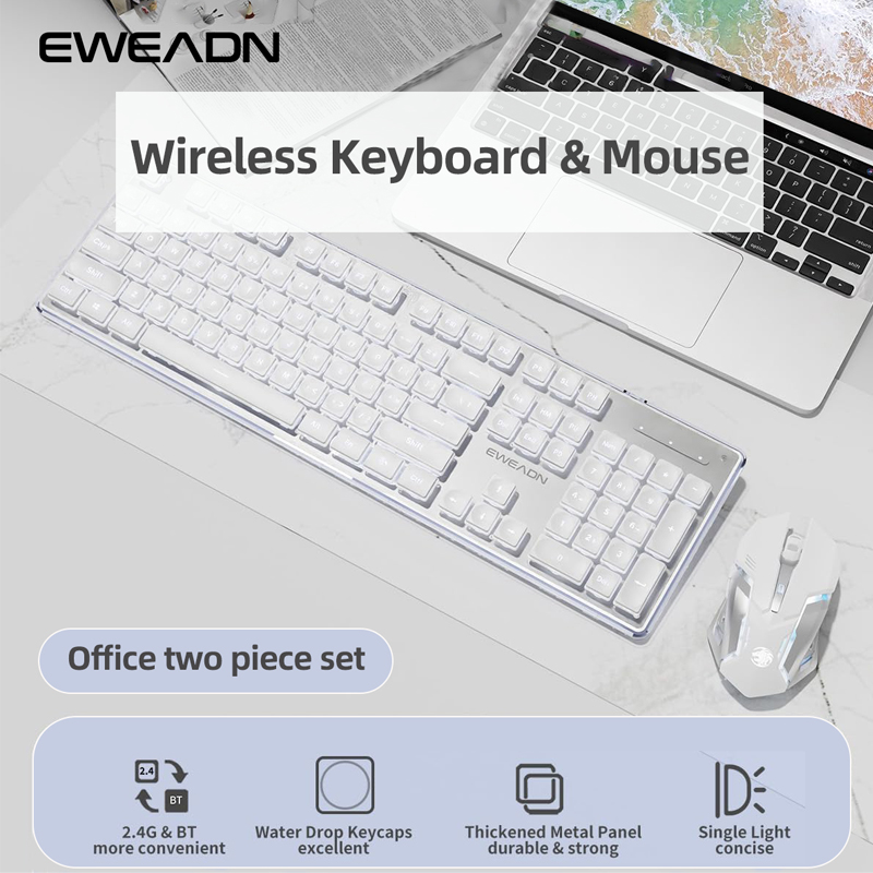EWEADN V3 draadloze Silent Off - Gaming Keyboard Bluetooth recensie en prijs