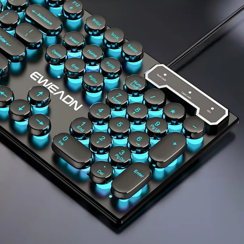 Retro Punk mechanisch toetsenb - Gaming Keyboard And Mouse recensie en prijs