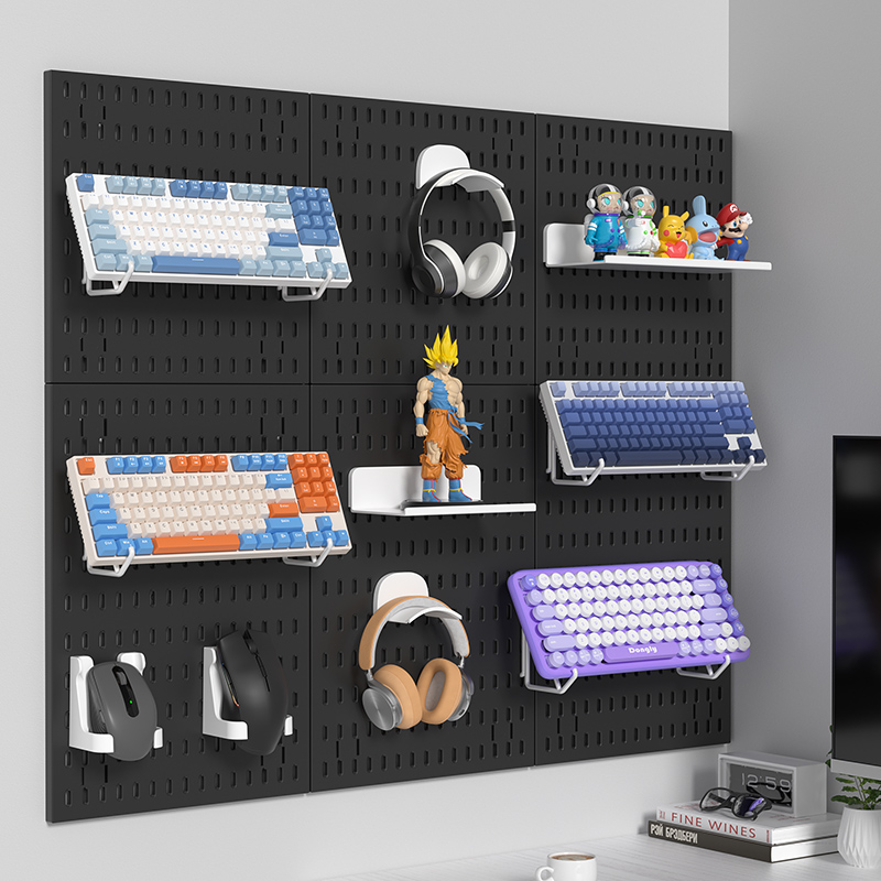 Zelfklevende pegboard-plank vo - Gaming Keyboard And Mouse recensie en prijs