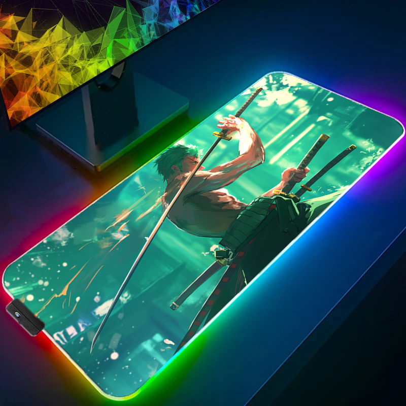 EEN STUK Zoro Muismat RGB Gami - Gaming Keyboard Best recensie en prijs
