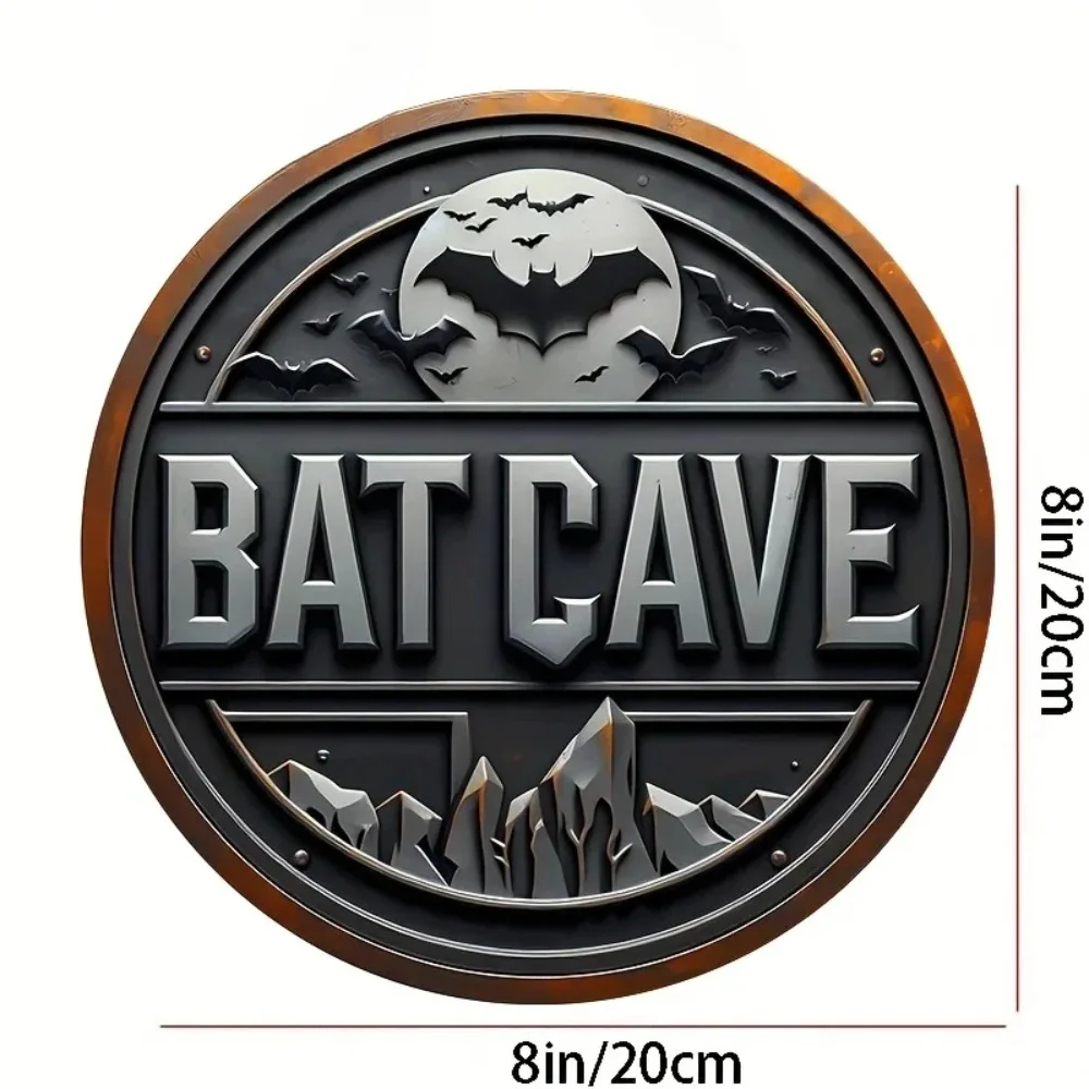 Vintage Batcave metalen bord - - Brass Weight Plate recensie en prijs