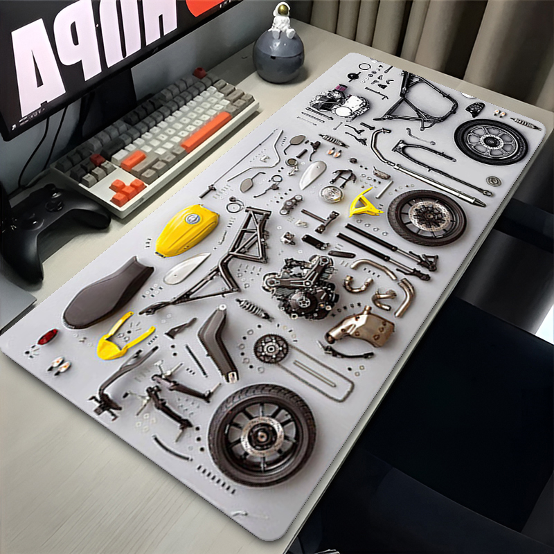 Demontagediagram Rubberen muis - Gaming Keyboard And Mouse recensie en prijs