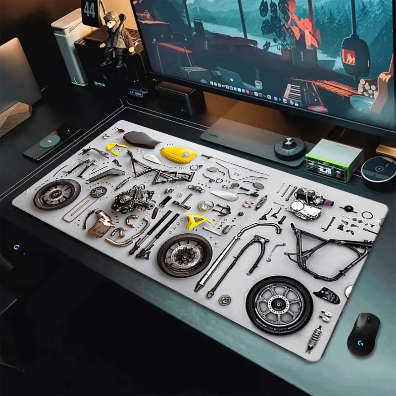 Demontagediagram Rubberen muis - Gaming Keyboard And Mouse recensie en prijs