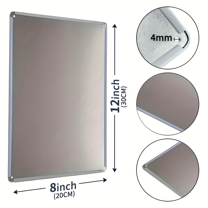 Franse alcoholwet metalen bord - Brass Weight Plate recensie en prijs