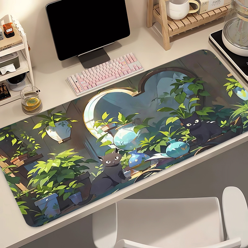 Kawaii Zwarte Kat Siliconen Za - Gaming Keyboard And Mouse recensie en prijs