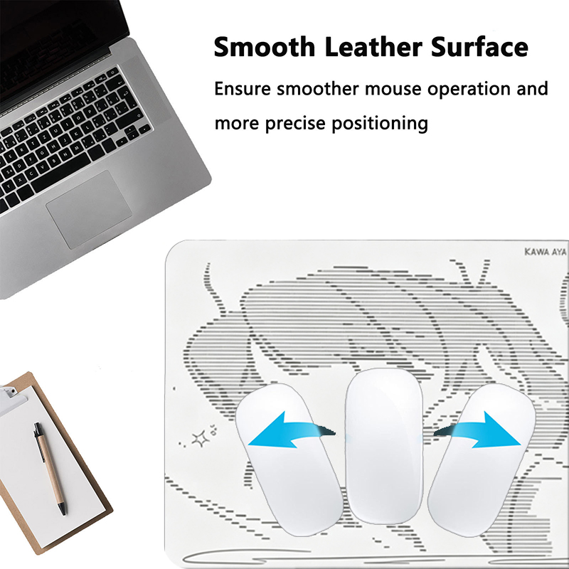 1 Stuks Lederen Muismat Anime  - Gaming Keyboard And Mouse recensie en prijs